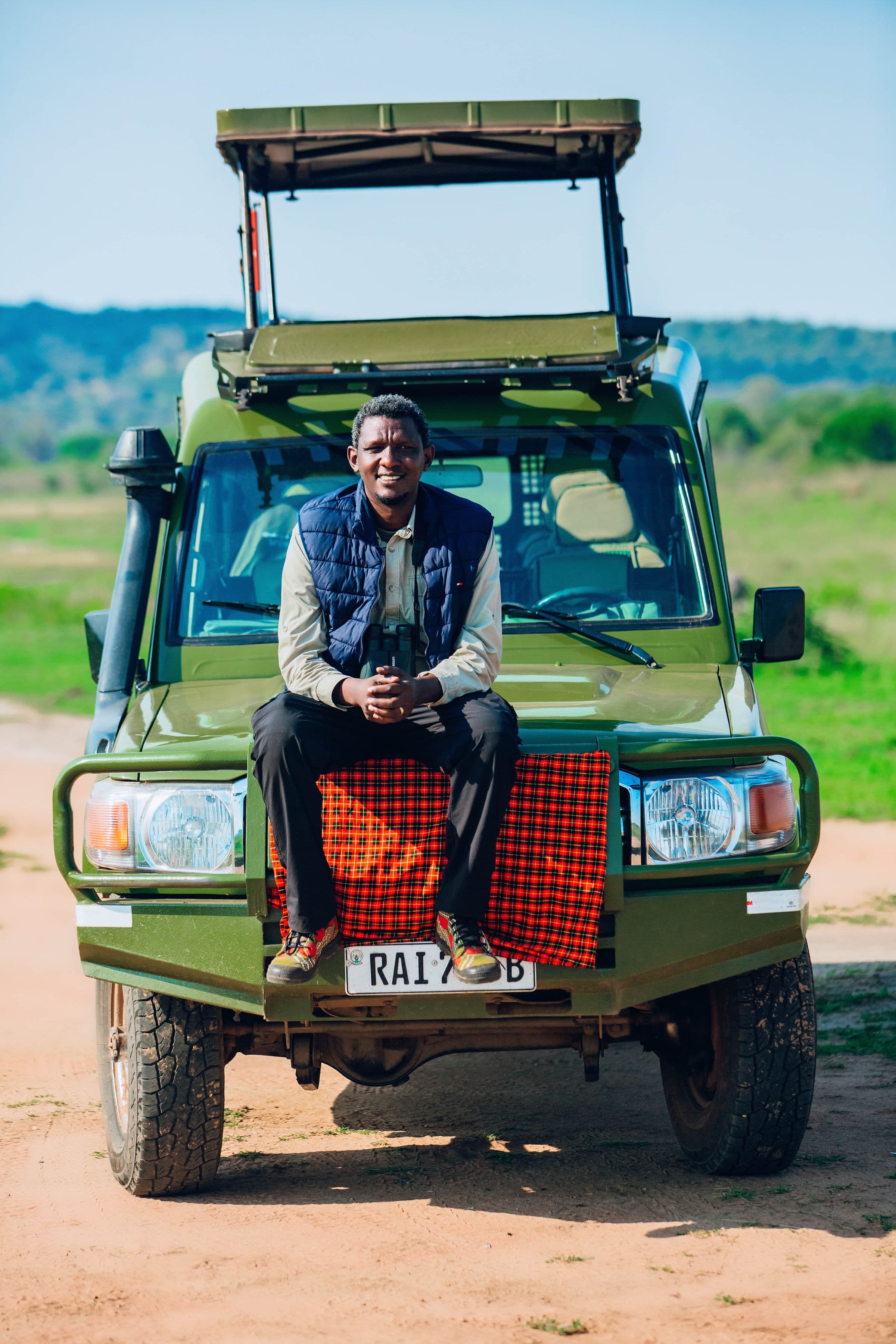 Safari vehicle interior